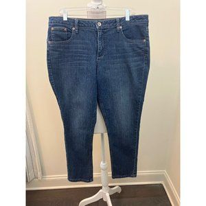 Merona Crop Pantacourt Blue Jeans Size 14R